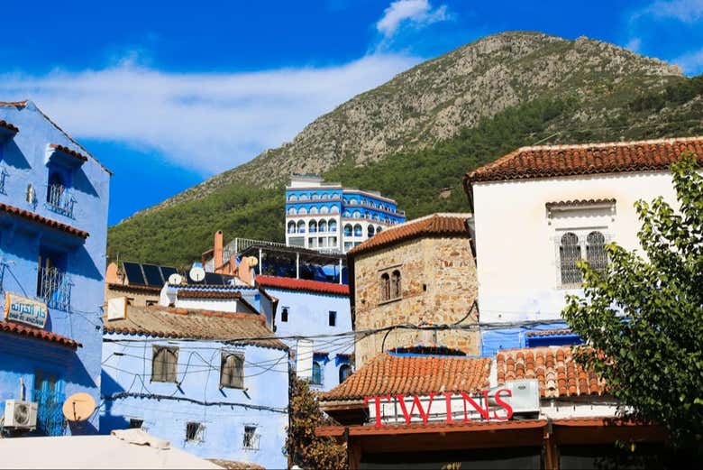 Las montañas de rodean la ciudad