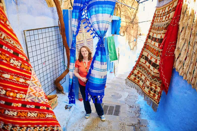 Chefchaouen's souk