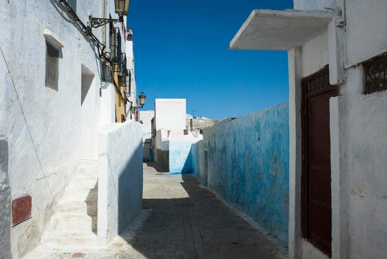 Una de las calles de la Medina de Tetuán