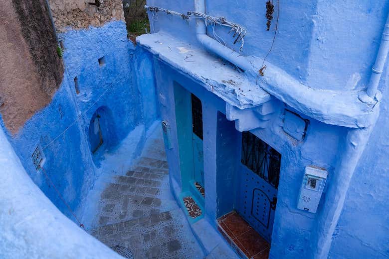 Calles azules de Chefchaouen