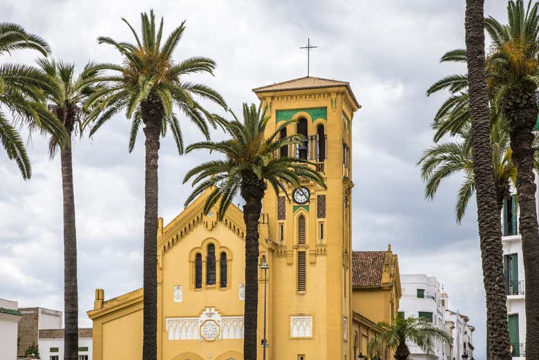 Iglesia del barrio español de Tetuán