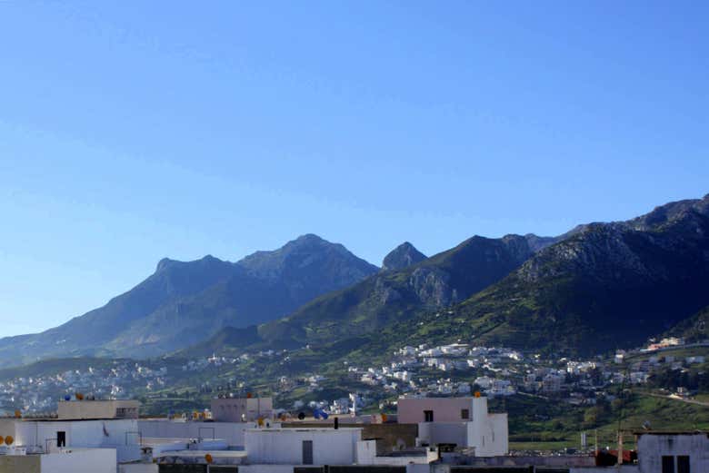 Vue panoramique sur Tétouan
