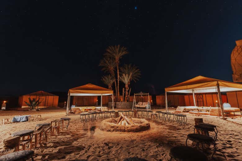Une nuit au campement