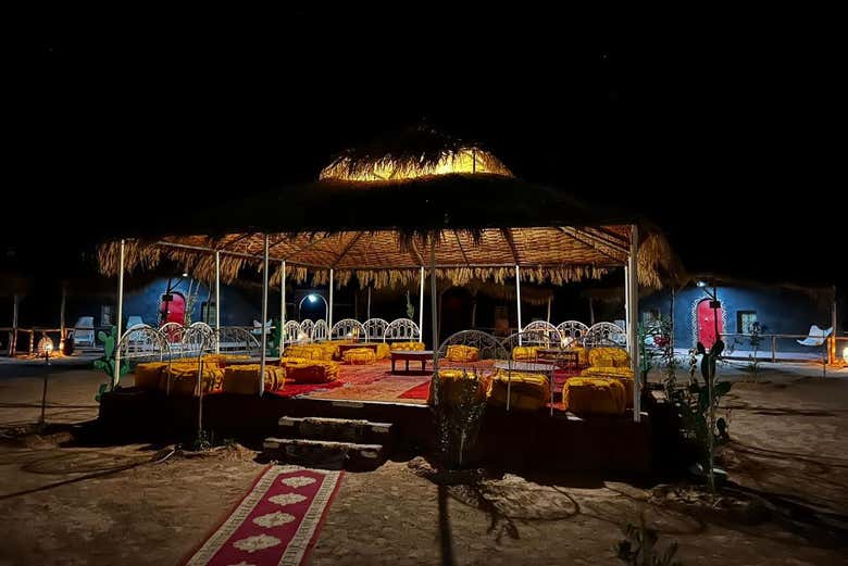 Degustaremos una deliciosa cena tradicional marroquí