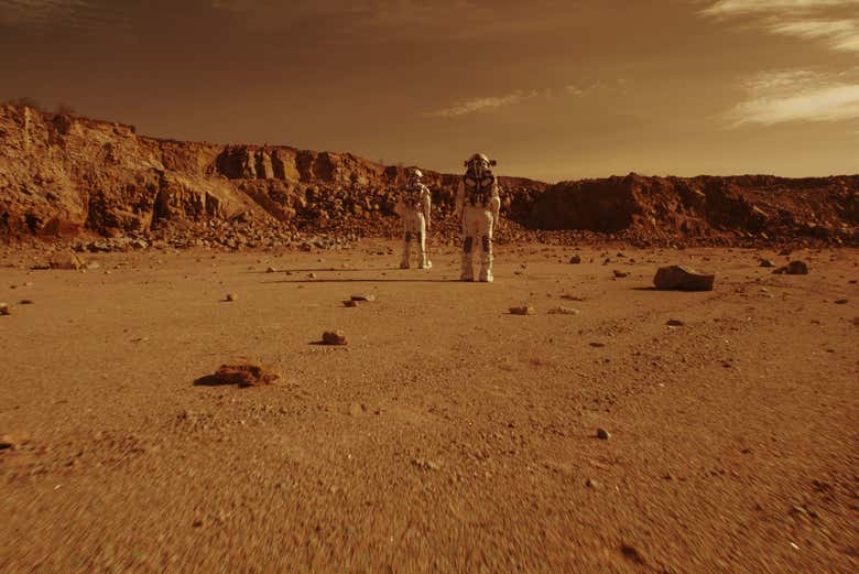 Caminando por Marte