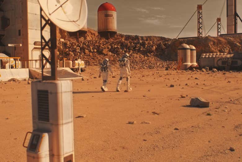 Dirigiéndonos al mirador astronómico de Fobos