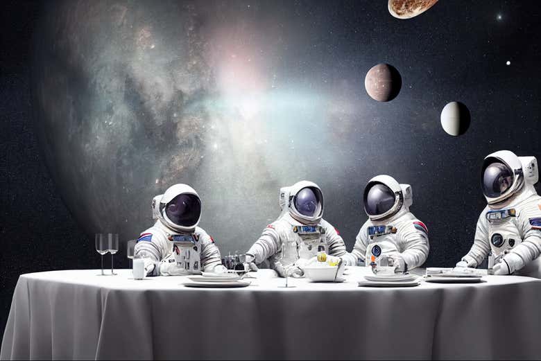 Preparados para una experiencia gastronómica marciana
