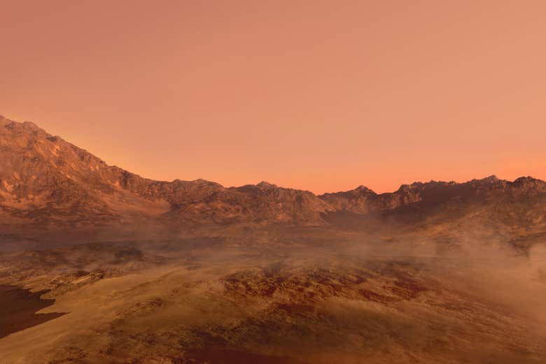 Disfrutando de la actividad de observación atmosférica