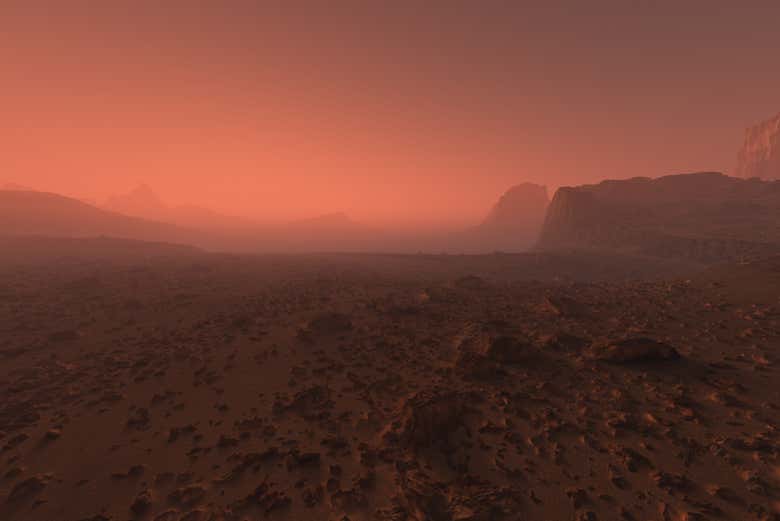 La atmósfera de Marte