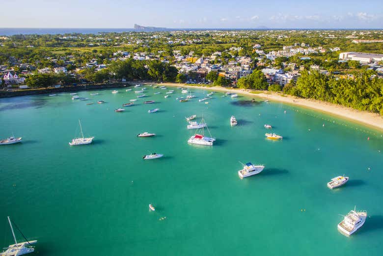 Panorâmica de Grand Baie