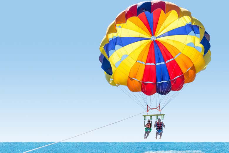 Parasailing en La Cuvette
