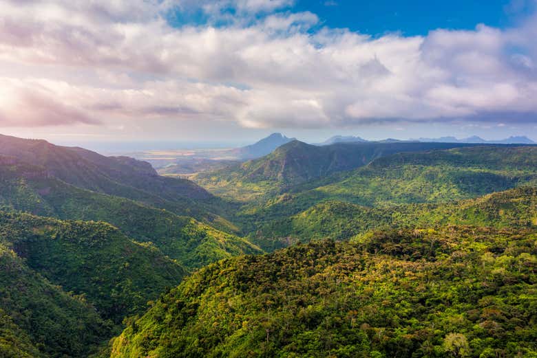 Paysages du parc national des gorges de la Rivière-Noire