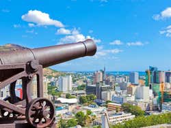 Port Louis depuis le Fort Adelaide