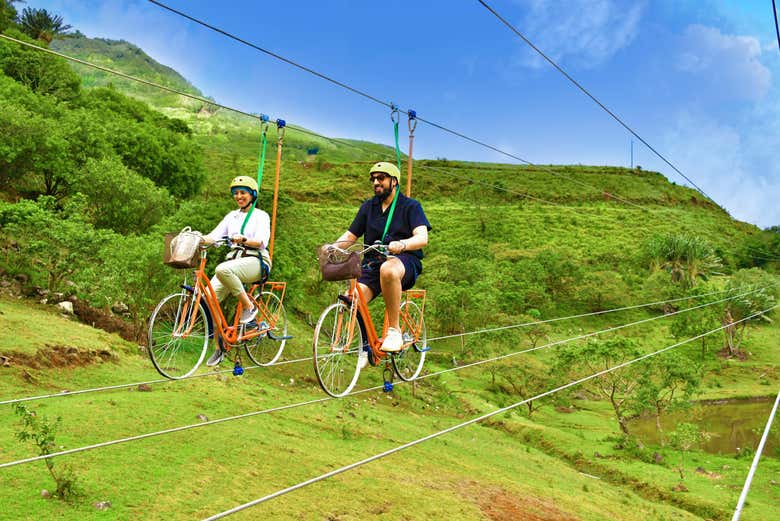 Bicycle Zipline