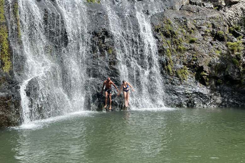 Un tuffo rinfrescante