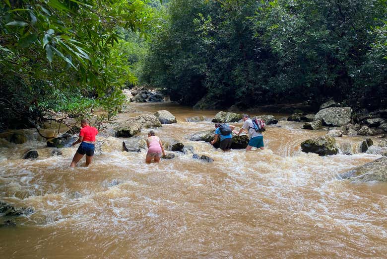 Traversée de la rivière