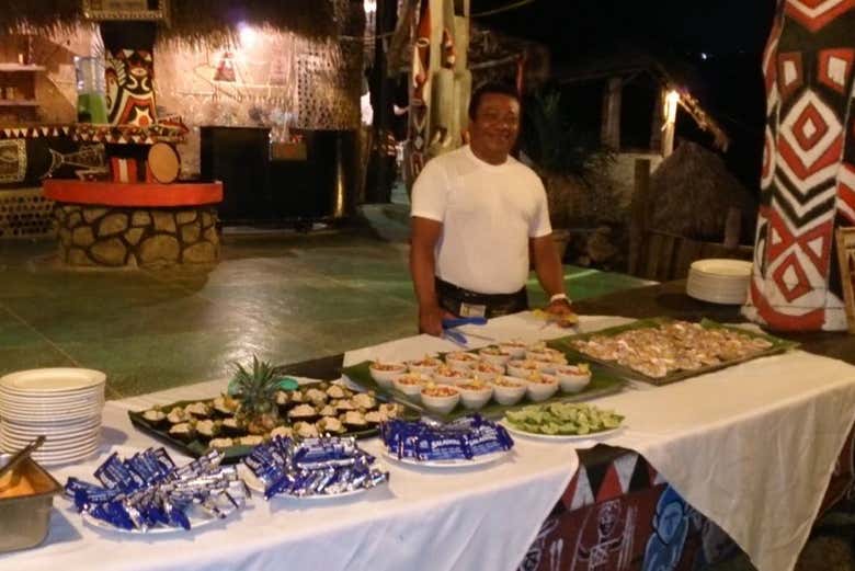 Comida tipo buffet