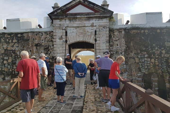 Entrando no Forte de San Diego