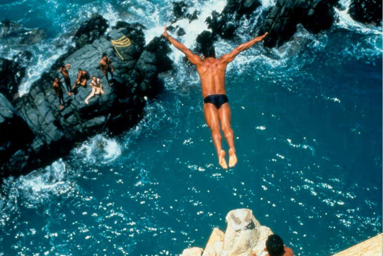 Spettacolo di tuffatori