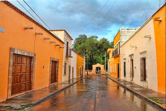 Calles típicas de Real de Asientos