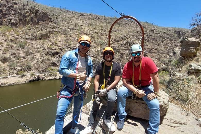 Descansando tras la aventura en Boca de Túnel
