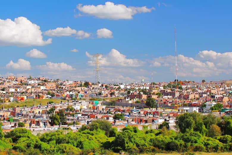 Vista aérea de Aguascalientes