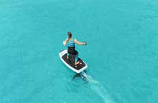 Fliteboard in Laguna Bacalar
