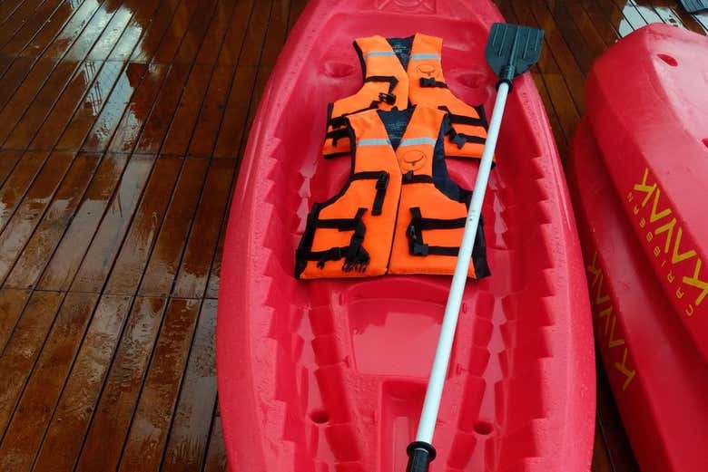 ¡Todo listo para remar!
