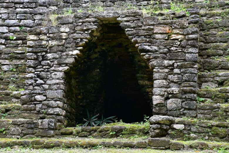 Conociendo las ruinas de Dzibanché