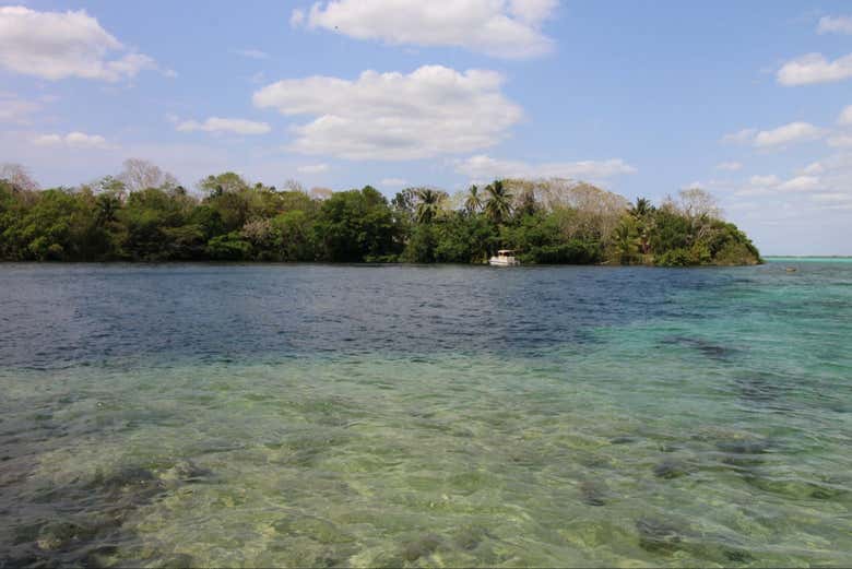 Vista do Cenote Negro