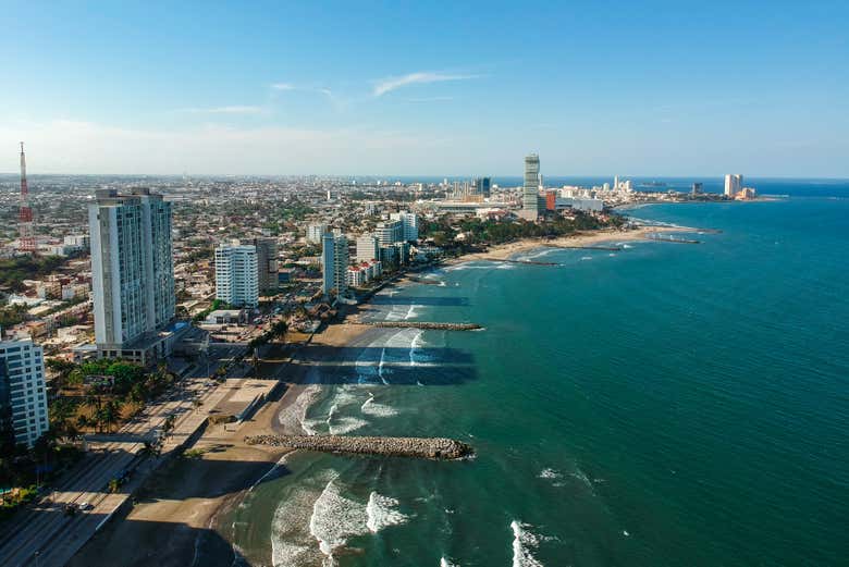 Vista aérea de Boca del Río