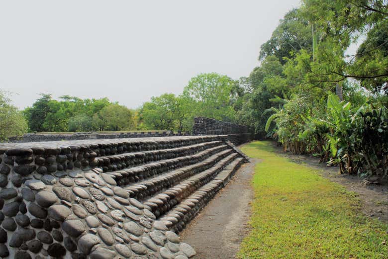 Monumentos en Cempoala