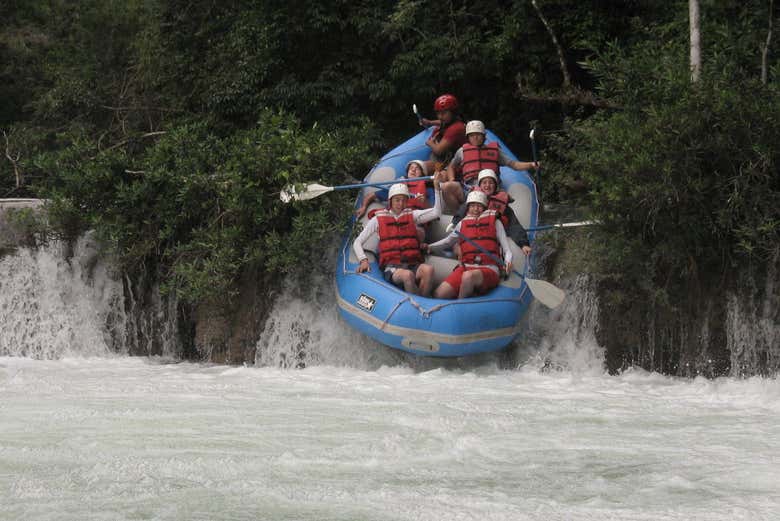 Rafting en el río Pescados
