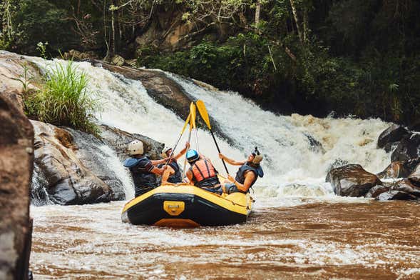 Rafting en el río Pescados