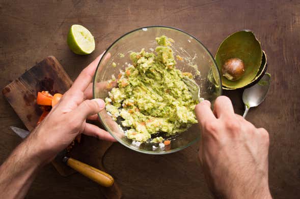 Aula de cozinha mexicana