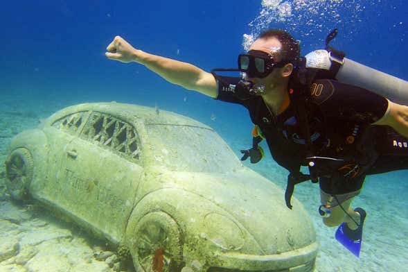 Buceo en el MUSA