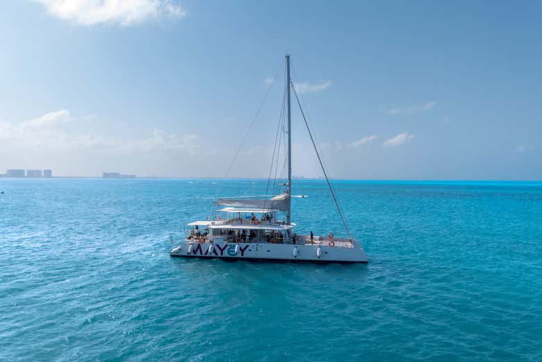 Admire the calm waters