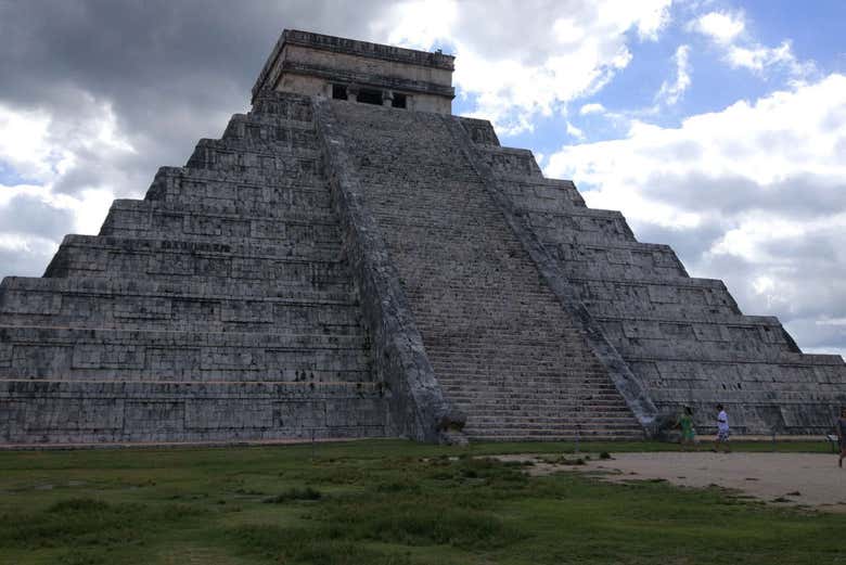 Entardecer em Chichén Itzá
