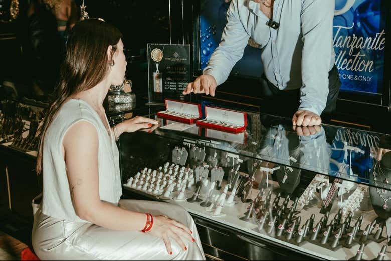 Visitez une bijouterie de luxe