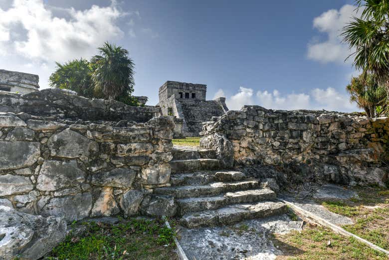 Una de las construcciones que veremos durante el tour por Tulum