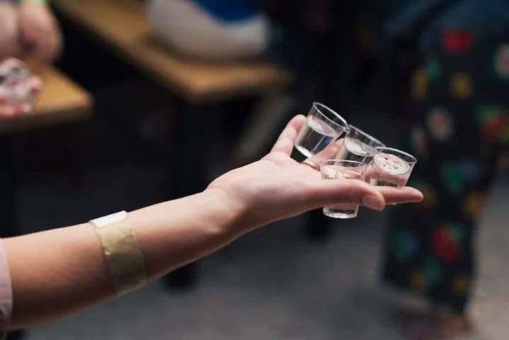 Desfrutará de uma degustação de tequila