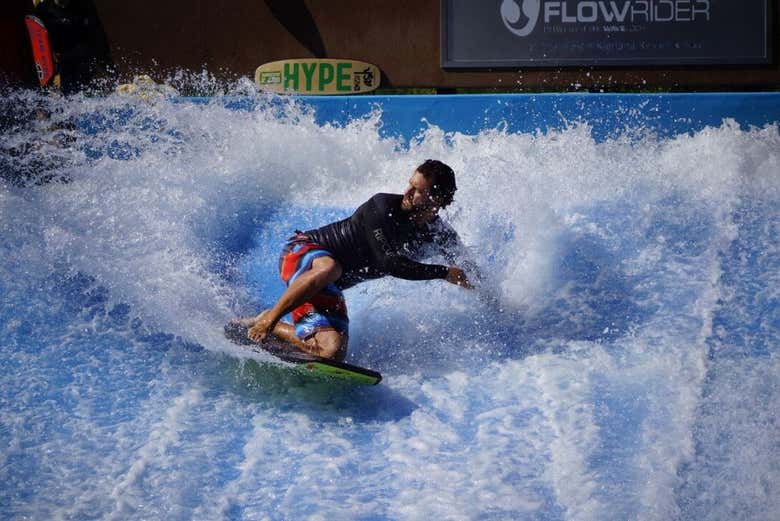 Disfrutando de la aventura