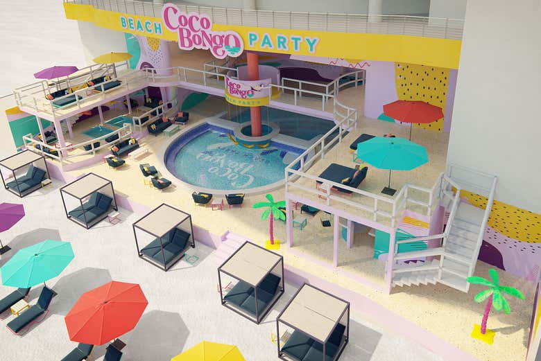 O Beach Club é perfeito para tomar banho de sol