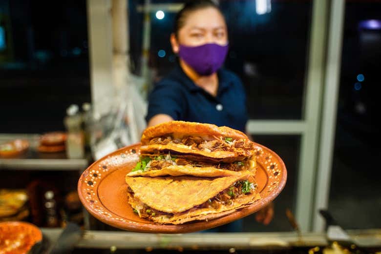 Variedad de tacos
