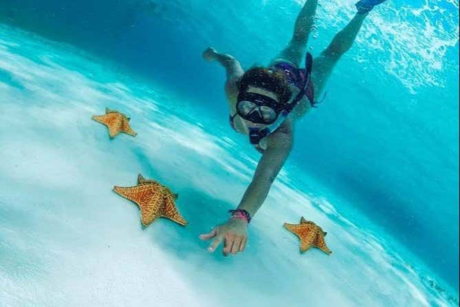 Praticando snorkel