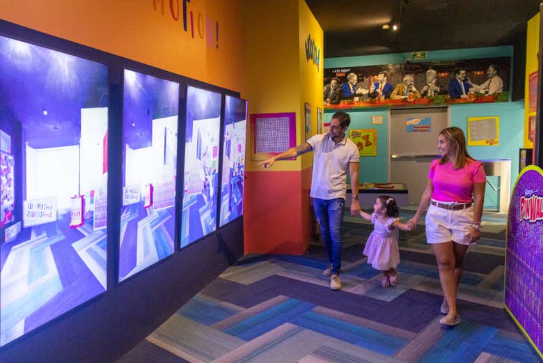 Una familia en el Ripley’s Believe It or Not