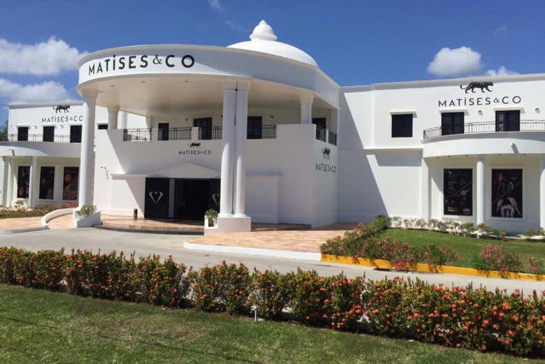 La entrada al taller de orfebrería