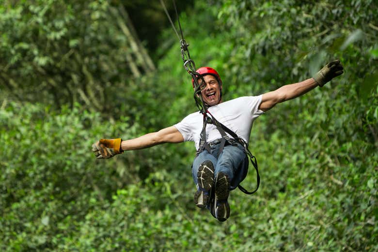 ¡Una descarga de adrenalina única!