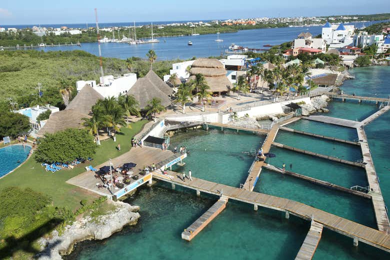 Você poderá explorar a Isla Mujeres