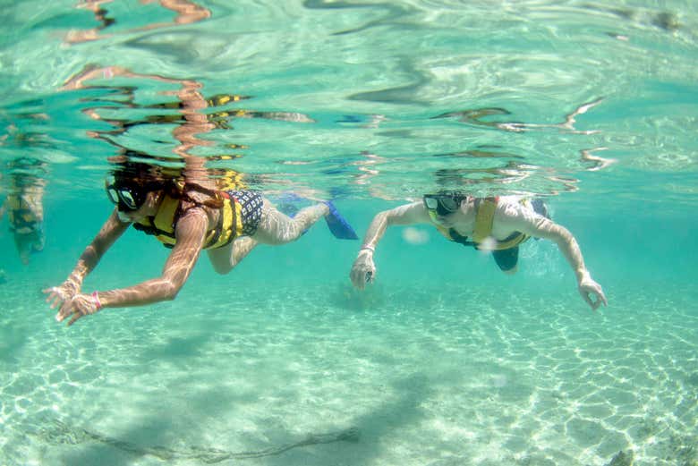 Snorkeling nella laguna